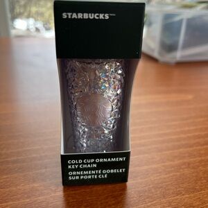Starbucks Iridescent Ornament Key Chain